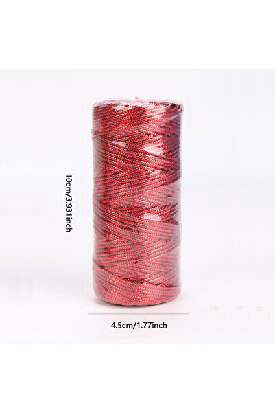 Choice1 A Red 1.5mm 100m Gift Wrapping String Multifunctional DIY Crafting Gi...