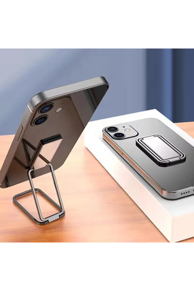 Choice1 حامل هاتف حلقي أسود اللون لهاتف آيفون برو، مسند إصبع قابل للدوران 360...