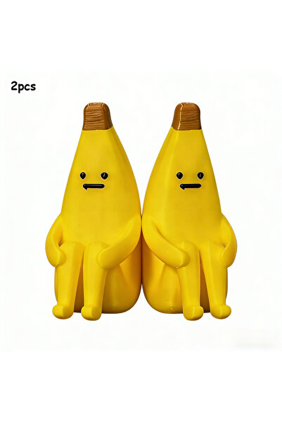 Choice1 قطعتان/3 قطع/قطعتان/قطعة واحدة من مجسمات الموز القلقة مطبوع ثلاثية ال...