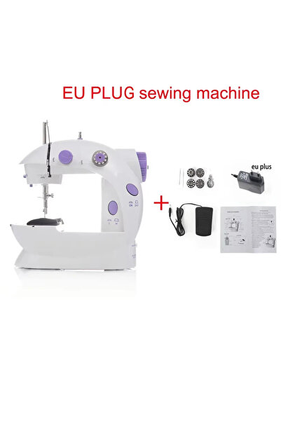 Choice13 EU PLUG Household 202 Mini Sewing Machines Handheld Sewing Machine W...