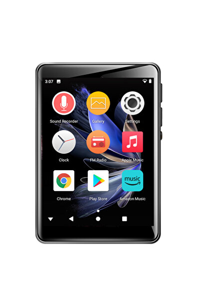 Choice مشغل MP3/MP4 أسود من Famue بشاشة 2.8 بوصة، مزود بتقنية واي فاي وبلوتوث...