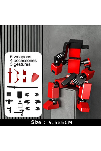 Choice دمية روبوت متحركة متعددة الاستخدامات من ريد فيجرز تويز، مقاس 13 بوصة، ...