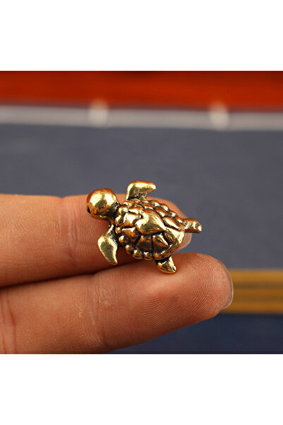 Choice تمثال سلحفاة نحاسي قطعة واحدة - تمثال سلحفاة عتيق لجلب الثروة وطول الع...