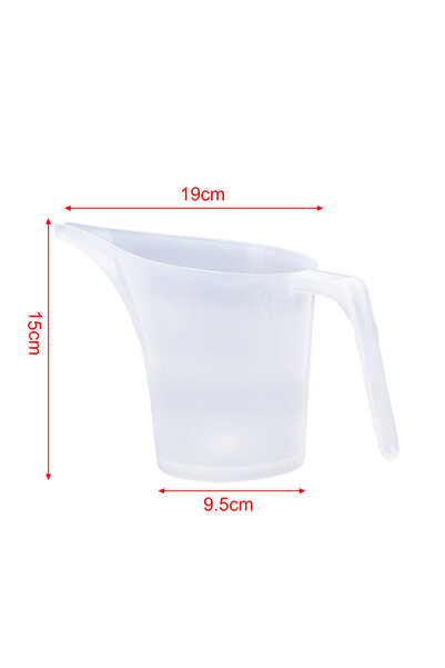 Choice إبريق قياس بلاستيكي من JETTING سعة 1000 مل مزود بفوهة مدببة، أداة مطبخ...