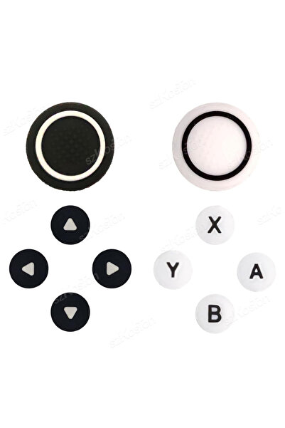 Choice1 مجموعة أغطية أزرار D-Pad من السيليكون (الخيار الثالث) لجهاز سويتش 2، ...