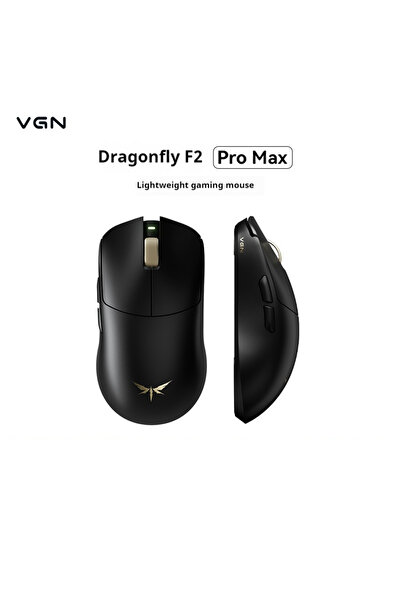Choice7 ماوس الألعاب F2 Pro Max أسود من VGN Dragonfly، ثلاثي الأوضاع لاسلكي/ ...