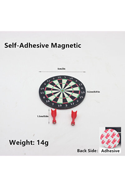 Choice قرص فريسبي مغناطيسي جديد ذاتي اللصق، لوح فريسبي صغير مغناطيسي للثلاجة،...