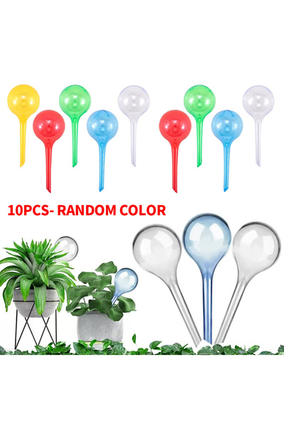 Choice1 10 قطع / 5 قطع موزع مياه نباتات أوتوماتيكي كروي بلاستيكي جهاز ري الحد...