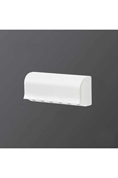 Choice1 حامل فرشاة أسنان كبير بستة ثقوب، لاصق قوي لا يترك أثراً، حامل فرشاة أ...