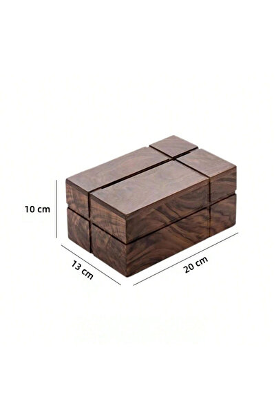 Choice wood Walnut Tissue Box Creative Solid Wood Tissue Box Living Room Deco...