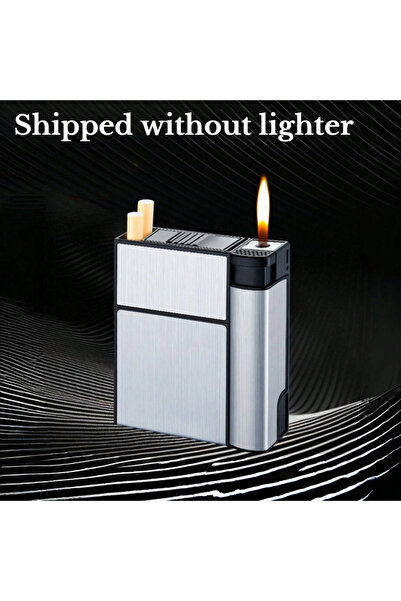 Choice XP007M-SILVER 20PCS Capacity Metal Cigarette Case for 84mm Size with L...