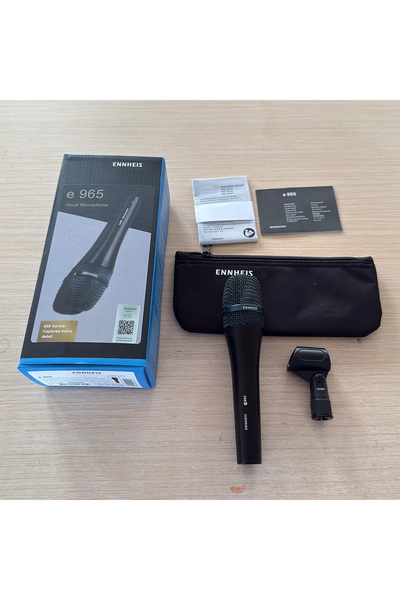 Choice ميكروفون E965 المكثف ذو الغشاء الكبير بنمط قلبي الشكل، مناسب للمسرح وا...