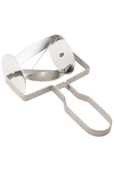 Choice قطعة واحدة من الفولاذ المقاوم للصدأ 304 باللون الفضي لصنع عجينة الكروا...