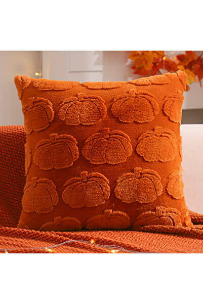 choice2 450mm*450mm orange 1 PC Halloween Decoration Throw Pillow Cover Pumpk...