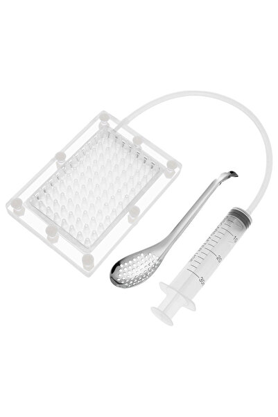 Choice طقم صنع الكافيار السريع، قطعة واحدة، أداة تكوير الكافيار الشفافة مع قط...