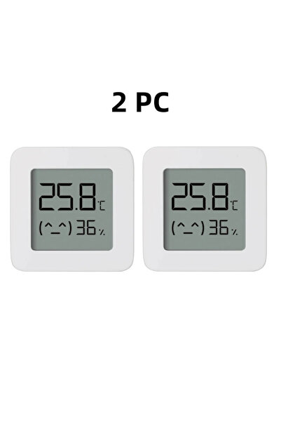 choice2 مقياس حرارة رقمي ذكي بشاشة LCD من ميجيا، قطعتان، مزود بمستشعرين لقياس...