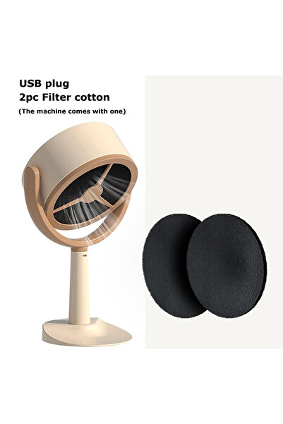 Choice USB plug 2 USB Desktop Range Hoods Rechargeable Exhaust Fan Adjustable...