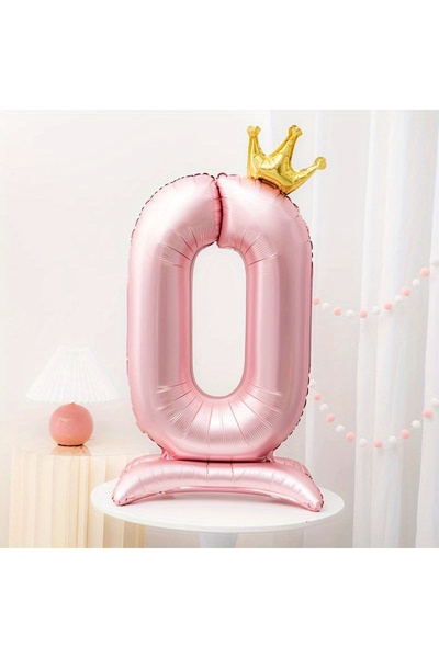 Choice8 42inch 0 40 Inch Birthday Number Ball Princess Birthday Pink Crown Ba...
