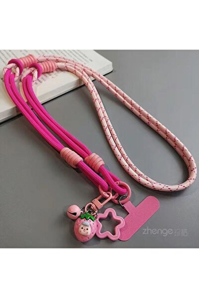 Choice حبل تعليق للهاتف المحمول من بوليستر /النايلون، مقاس A3، قطعة واحدة، قا...