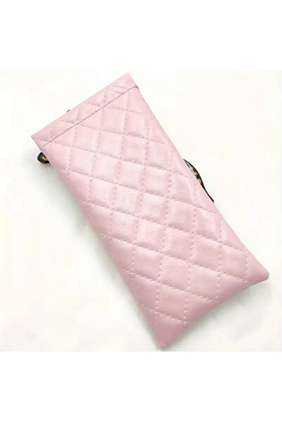 Choice Pink Stylish and simple PU leather glasses bag waterproof and pressure...