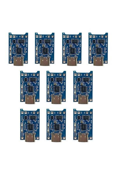 Choice1 Type C Interface 10pcs 18650 for TP4056 5V 1A Lithium Battery Charger...