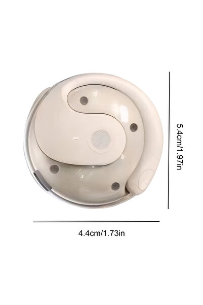 choice2 سماعات أذن لاسلكية بتقنية بلوتوث وذكاء اصطناعي، لون بيج، تدعم 144 لغة...