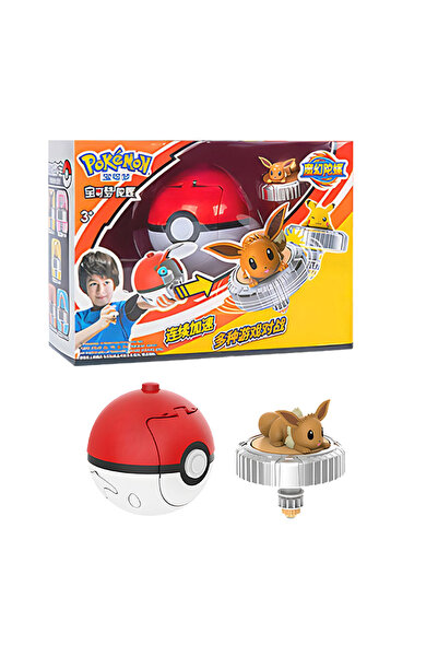 Choice8 Original box Pokemon Spinning Top Action Figure Pikachu Charmander Sq...