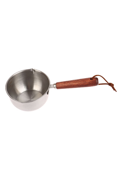 Choice قدر صغير للحليب سعة 300 مل مصنوع من الفولاذ المقاوم للصدأ، مقلاة لتسخي...