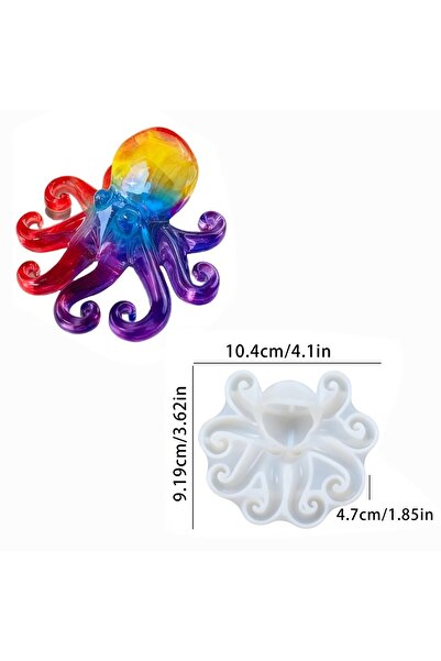 Choice 1pc octopus mold 2pc- Animal resin molds, frog and topus animal epoxy ...