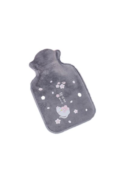 Choice5 Gray-Sakura Rabbit Portable Hot Water Bottles 300ML Mini Winter Warmi...