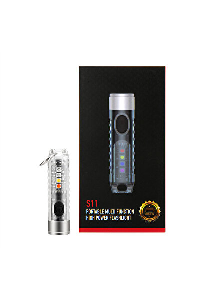 Choice Y41-WHITE ESMARTER Key Chain Light LED Outdoor Camping Small Flashligh...