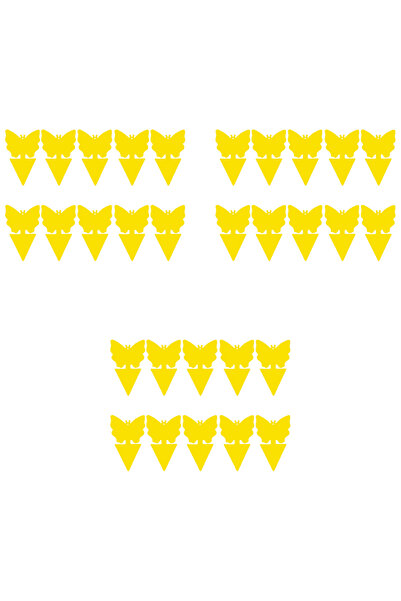 Choice7 فراشات - 30 قطعة، مصائد حشرات من 10 إلى 100 قطعة، تحمي النباتات، مصائ...