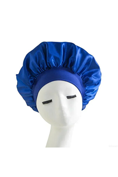 Choice3 E-1pcs Bonnet Satin Sleeping Cap High Elastic Wide Brim Satin Night H...