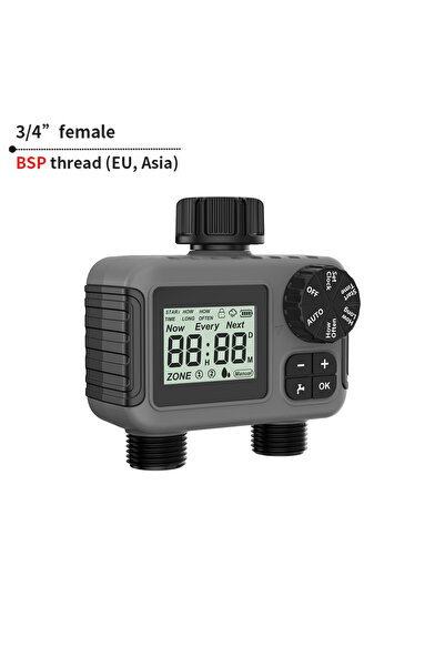 Choice10 مؤقت ري أوتوماتيكي قابل للبرمجة لمنطقة واحدة أو منطقتين أو ثلاث مناط...