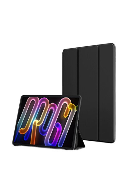 Choice6 Black Auto Sleep/Wake 11.1" Tablet Flip Cover Tri-Folding Stand Soft ...