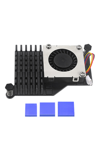 choice2 GGBEE Black Raspberry Pi 5 Active Cooler Aluminum Heatsink with PWM C...