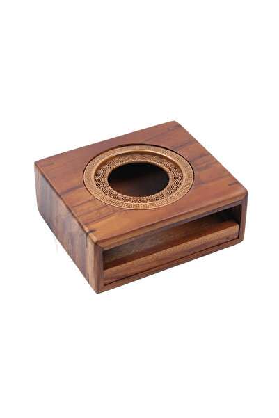 Choice سخان إبريق شاي خشبي، مستلزمات شاي، سخان شاي أنيق، تدفئة القهوة والحليب...