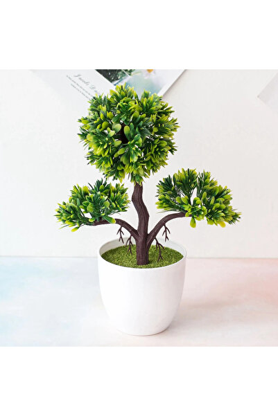 Choice نبتة باي خضراء اصطناعية على شكل كرة ثلجية، قطعة واحدة، مزروعة في أصيص،...