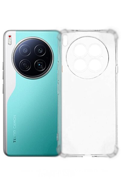 corcishop Tecno Camon 40 Premier Camera Protected Soft Silicone Back Case