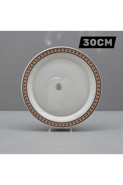 cc bin shihon High-quality, break-resistant melamine round plate, 30 cm, perf...