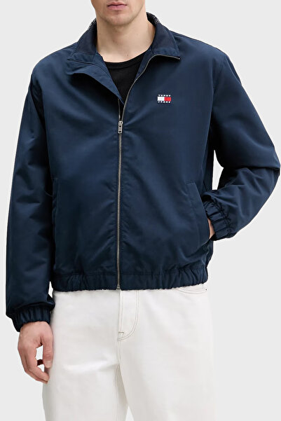 Tommy Jeans Regular Fit Logolu Dik Yaka Mont Erkek MONT DM0DM22720 C1G