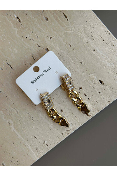 Mestore Gourmet earring with stones - gold