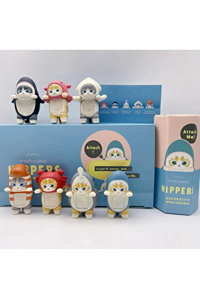 Empressco Sevimli Hippers Sonny Angel Kedi Charm Sürpriz Figürler, Renkli ve ...