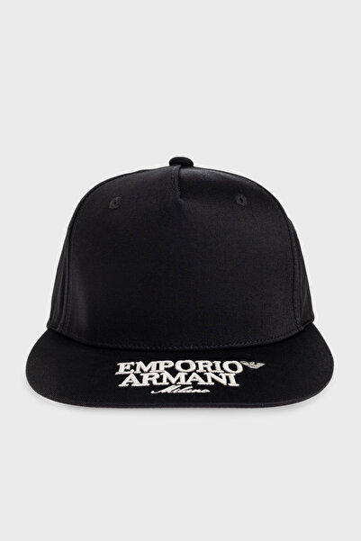 Emporio Armani Processing Logo Cotton Hat Men's Hat Em004848 Af23345 Uc001