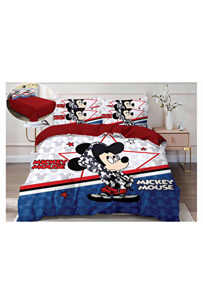 FIONNA.RO Fine Duvet Cover Set for Children - Modern City Mickey Mouse