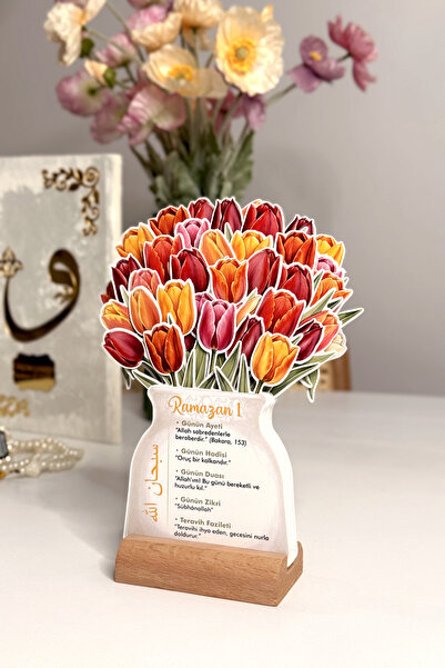 Empressco Lale Temalı 30 Günlük Ramazan Takvimi, Hadis-i Şerif ve Dualı