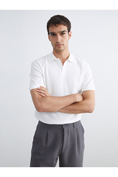 LC Waikiki Tricou pentru bărbați cu mânecă scurtă cu gât polo