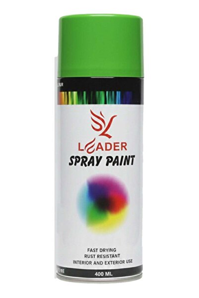 Leader Spray Paint 400ml Green - High Quality Multi-Purpose Paint