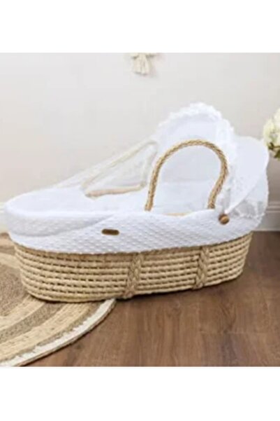 ZEE STAR سلة موسئ المصنوعة من الخيزران الطبيعي عالي الجودة بدون استاند