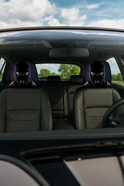 EVPANYA Decorative Car Headrest Covers, Set of 2